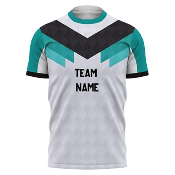Kabaddi & Cricket Emerald green Jersey Name with number By Fashion Wild